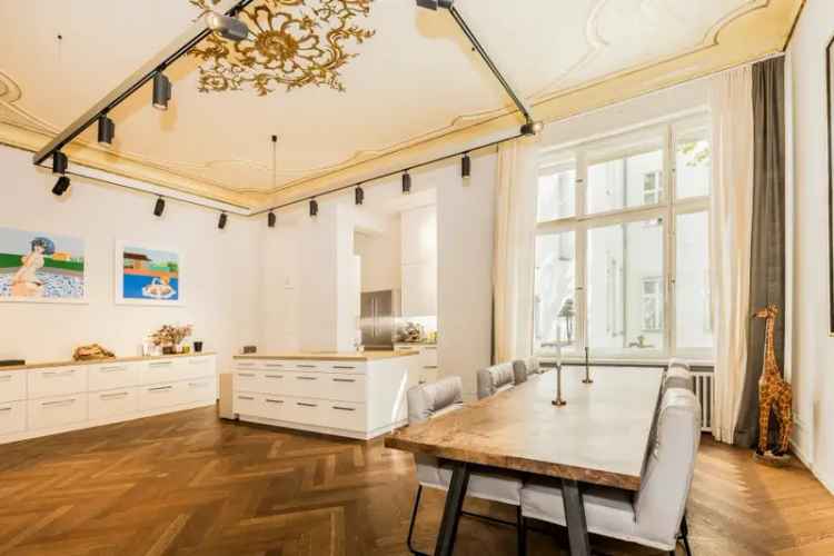 Maisonette-Designwohnung am Savignyplatz mit teilgewerblicher Nutzung im tagesbelichtetem Souterrain