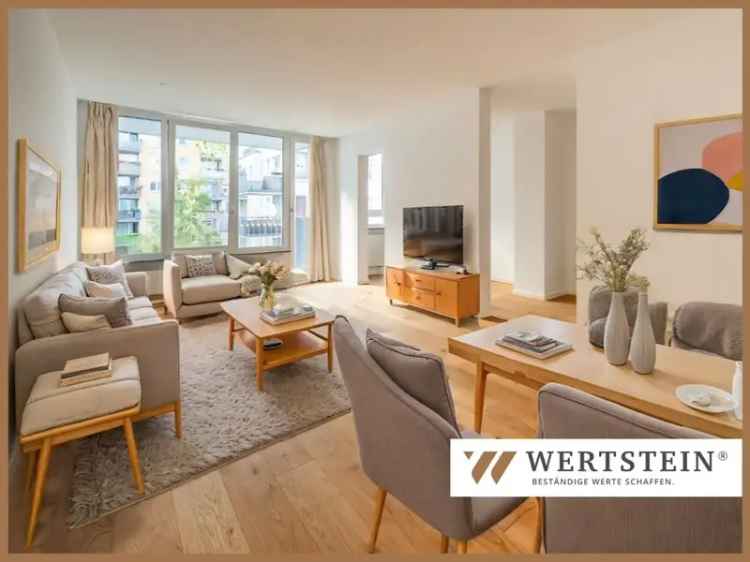 Luxus-Wohnung in Zentrum Berlins mit Fahrstuhl und Balkon