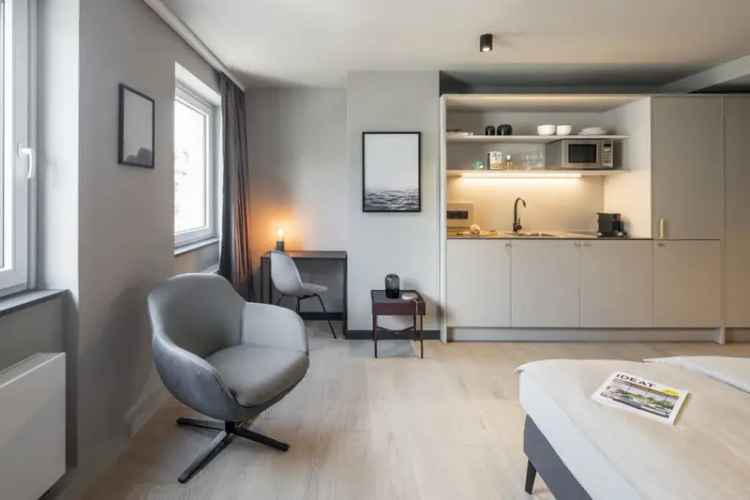 Mieten Apartment Frankfurt Bahnhofsviertel mit großzügigem Wohnbereich