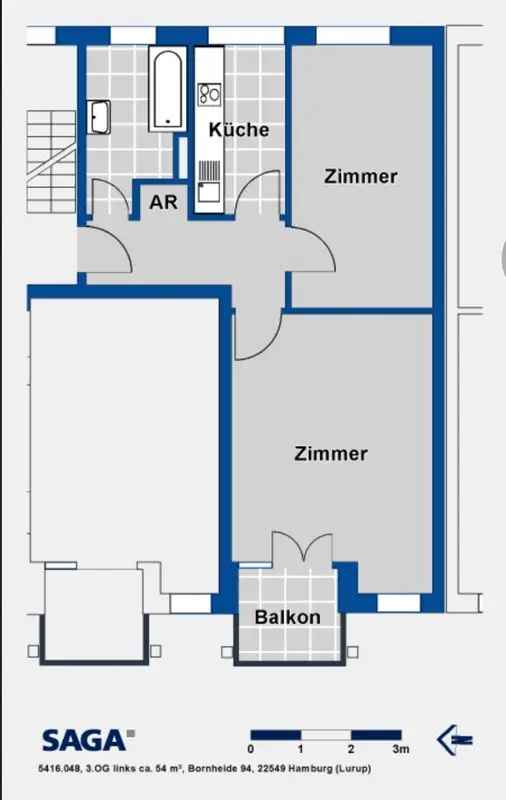 Wohnung tauschen in Altona Hamburg mit eigener Terrasse und hundefreundlich