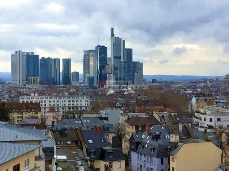 Mieten 2 Zimmer Wohnung mit Skyline Blick in F Sachsenhausen