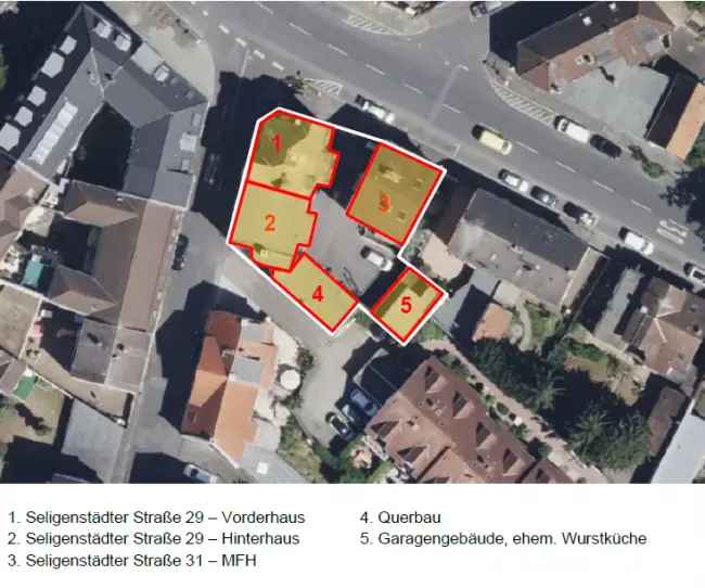 Denkmalgeschütztes Wohn- und Geschäftshaus mit 10 Wohnungen