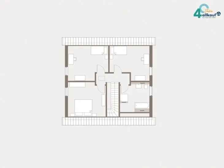 Traumhaus 2025: Modernes Einfamilienhaus mit 142m²