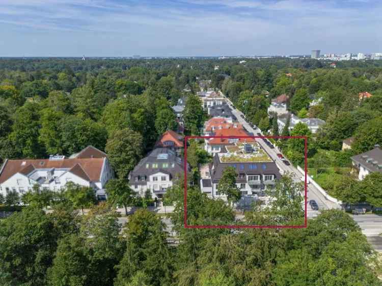 Mieten Souterrain-Apartment in bester Lage Harlachings mit Garten