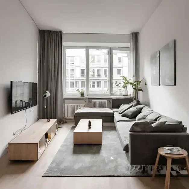 Eigentumswohnung kaufen in Berlin mit luxuriöser Ausstattung und Garten