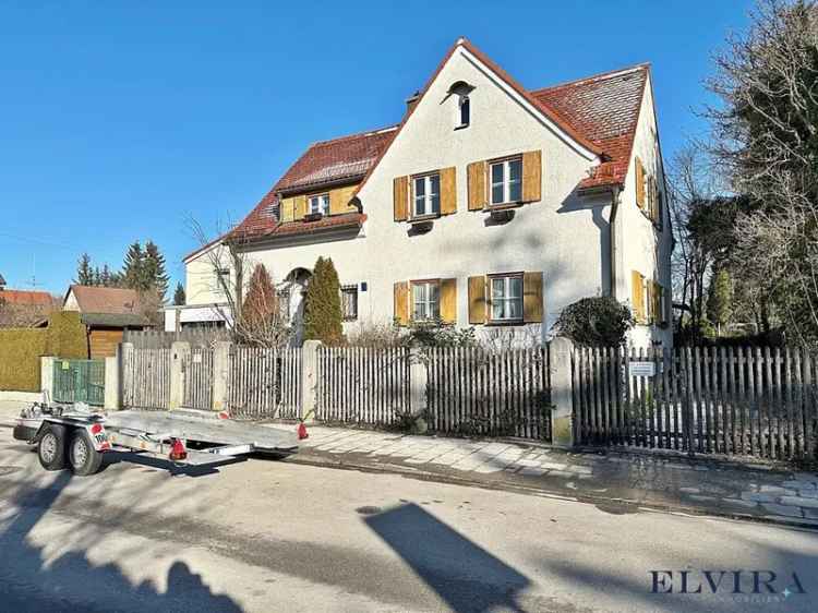 ELVIRA – Obergiesing-Fasangarten, großzügiges Einfamilienhaus auf schönem Grundstück