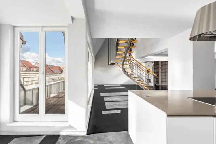 Dachgeschosswohnung Charlottenburg Dachterrasse Luxus