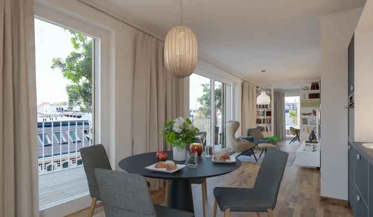 Penthouse Neubau mit Terrasse in der Südvorstadt