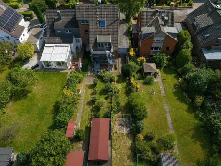 Maisonette Wohnung Düsseldorf-Wersten Kamin Garten Terrasse Doppelgarage