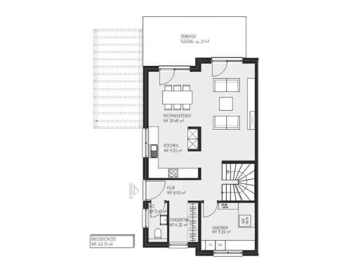 Doppelhaushälfte Bielefeld Oldentrup Moderne Architektur Familienfreundlich