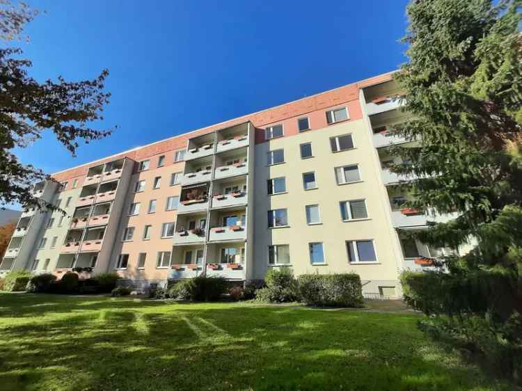 Mieten 3 Raumwohnung Freital Zauckerode mit Dusche und Ausblick