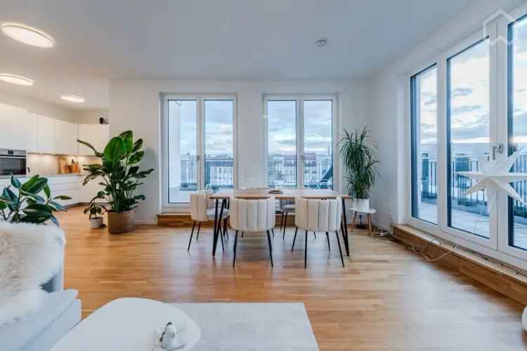 Mieten Wohnung Pankow Berlin mit Dachterrasse und moderner Ausstattung