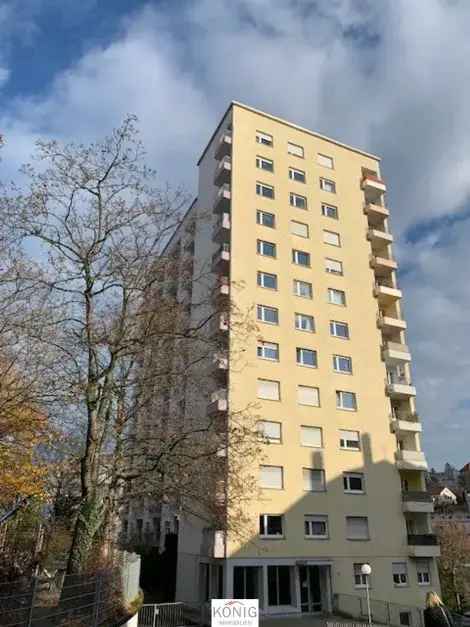 3 Zi Wohnung Stuttgart Sud mit Balkon und Dachterrasse