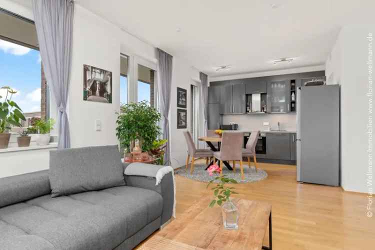 3 Zimmer Wohnung Bremen Weserblick Balkon Tiefgarage Barrierefrei