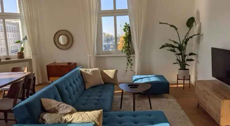 Tausch 3 Zimmer Altbauwohnung Friedrichshain mit Balkon