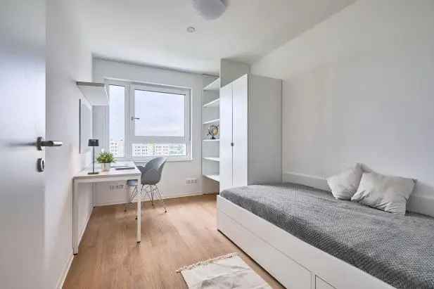 Nur für Studierende! 1 Zimmer im Doppelapartment in der Apartmentanlage "Am Tierpark 44" 10319 Berlin-Lichtenberg