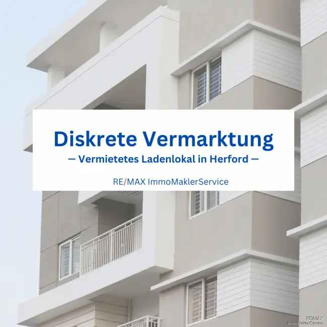 Top Ladenlokal in Herford – Beste Lage, höchste Sichtbarkeit!