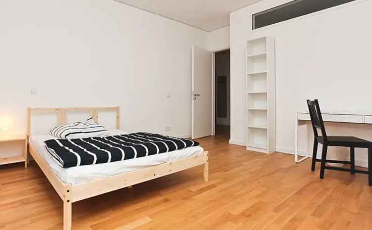 Privatzimmer mieten in Frankfurt mit Küche und WLAN