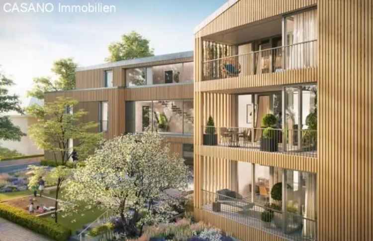 Neubau Wohnung kaufen in Poppenbüttel mit Garten und Loggia