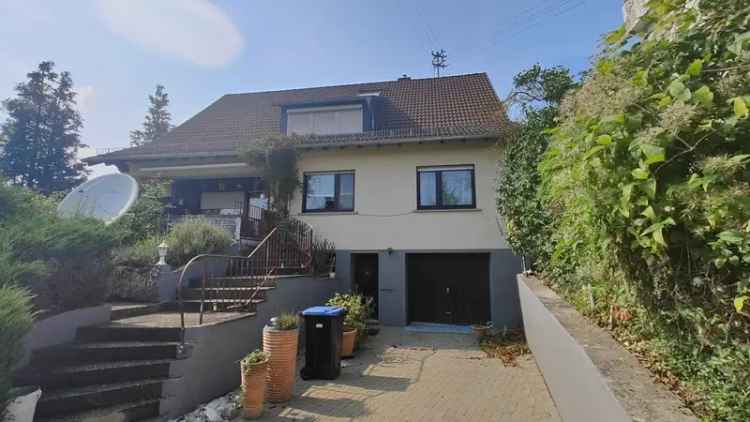 Gepflegtes Mehrgenerationenhaus mit Talblick in ruhiger Lage in Hahnstätten