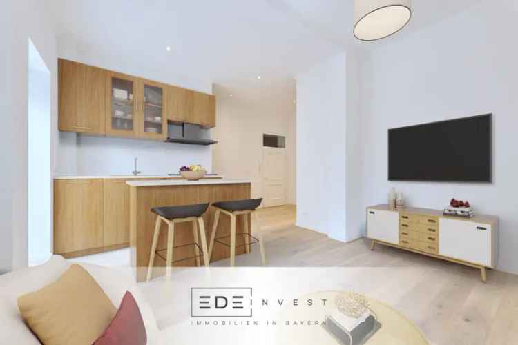 Moderne 3-Zimmer-Terassenwohnung im denkmalgeschütztem Altbau
