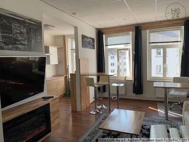 Mieten moderne 2-Zi-Wohnung in Aachen-Ost mit Altbaucharme