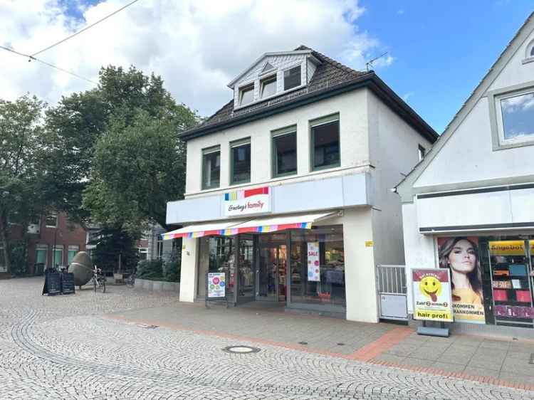 PURNHAGEN-IMMOBILIEN –  Attraktive Kapitalanlage – Wohn- u. Geschäftshaus in Bestlage von Bremen-Vegesack