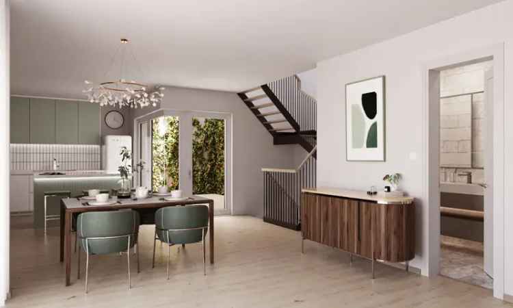 Weißensee: Berliner Allee: ERSTBEZUG im EIGENEN TOWNHOUSE – 2024: 4-Zi, 3 Etagen, TERRASSE + GARTEN