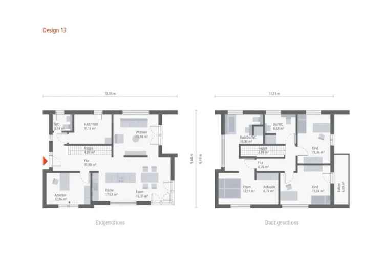 Luxus-Einfamilienhaus mit DGNB-Zertifikat in Gold oder Platin