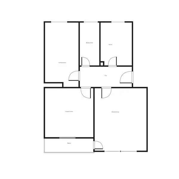 3 Zimmer im Grünen