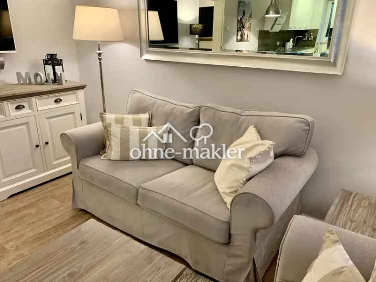 2-Zimmer / ca. 55 qm / möblierte Wohnung / Hamburg / Terrasse & Garten – ab 01.06.2025