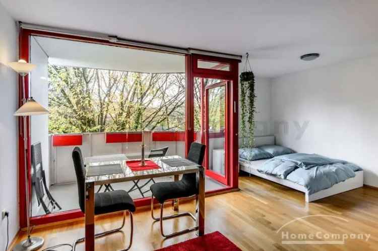 Tolles möbliertes 1,5-Zimmer Apartment mit Balkon in Sendling.