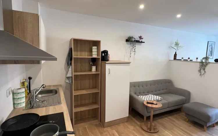 Studio-Apartment als grosse 1-Zimmerwohnung mit Wlan, TV, Dusche/Wc, Küche, Waschmaschine und Parkplatz
