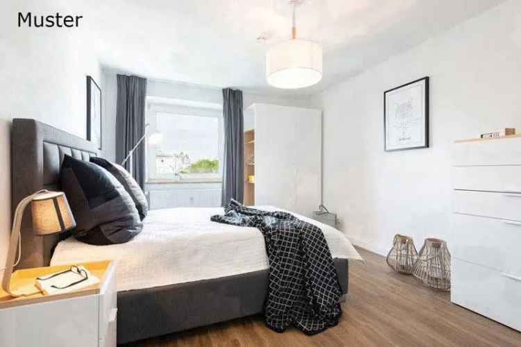 Auf gute Nachbarschaft: günstig geschnittene 3-Zi.-Wohnung