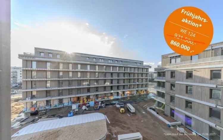 Jetzt sparen! Familienfreundliche 4,5 Zimmer-Wohnung im nachhaltigen Quartier direkt an der Spree