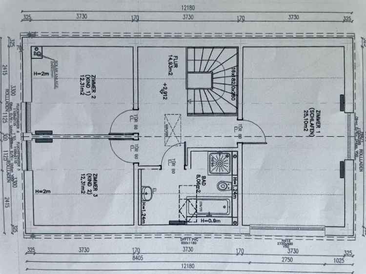 Freistehendes Einfamilienhaus Niedrigenergiehaus in Xanten