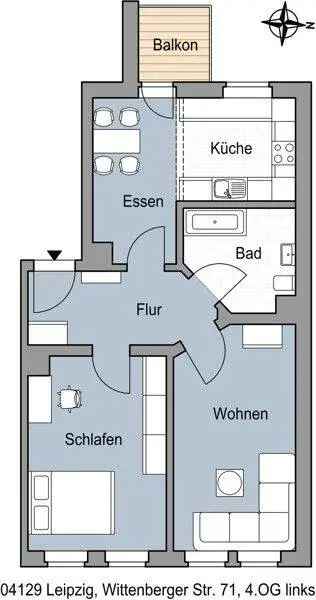 Die Wohnung befindet sich in den letzten Zügen der Sanierung!