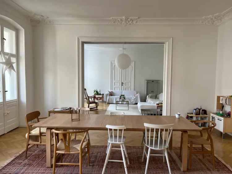 7 Zimmer Altbauwohnung Steglitz Garten Balkon