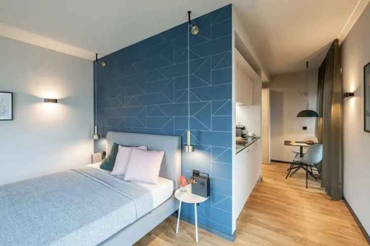 Design Serviced Apartment mit Terrasse direkt am Flughafen