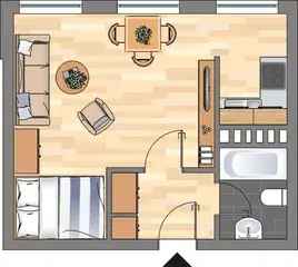 Wohnung (36.0 m²) zur Miete in Essen (Dorstener Straße 20, 45143 Essen, Germany)