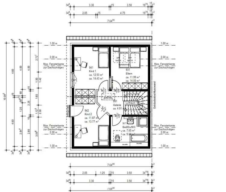 Moderne Doppelhaushälfte Bochum 4 Zimmer KFW40