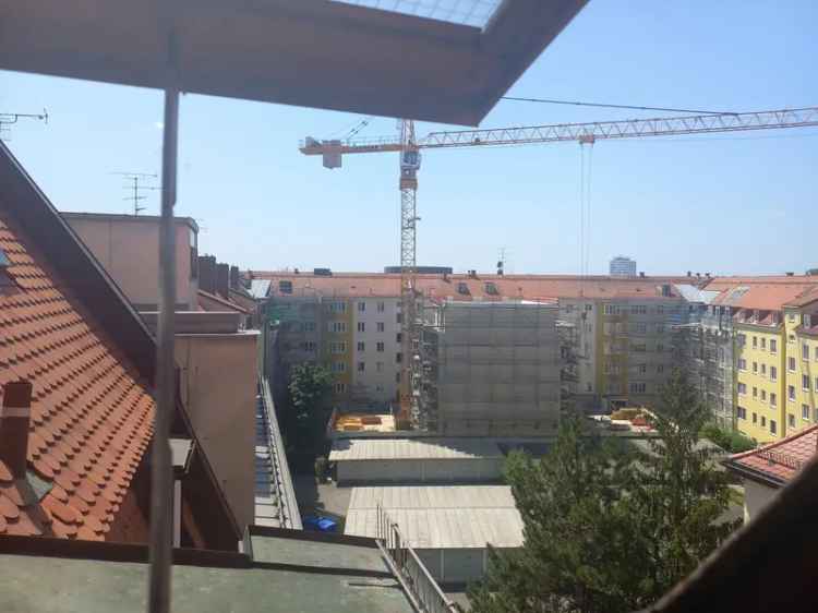 Luxuriöse Dachterrassenwohnung in München mit Baugenehmigung