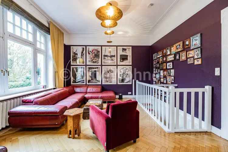 Exklusiv wohnen in einer möblierten 7-Zimmer Maisonettewohnung in einer Stadtvilla in Hamburg-Othmarschen