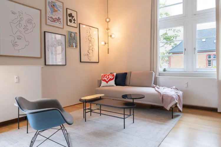 2 Zimmer Wohnung Dusseldorf Derendorf vollmoebliert Designermoebel 54qm