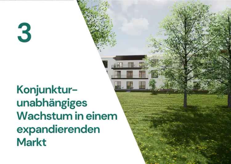Pflegeimmobilie, kein Aufwand, Altersvorsorge, Invest, Anlageimmobilie, KfW-gefördert