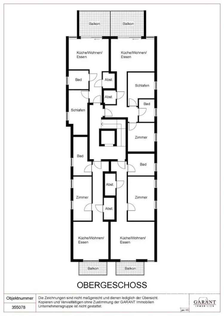 Planung und Grundstück für projektiertes Mehrfamilienhaus