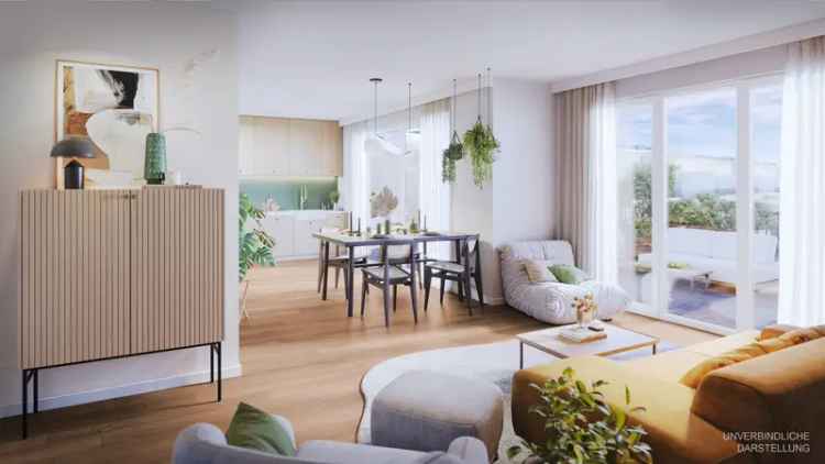 Top geschnittene Wohnung mit 4 Zimmern, 2 Balkone und Loggia