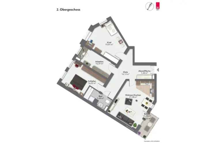 Altbau mit Perspektive – Stilvolle 4-Zimmer-Wohnung in kernsaniertem Denkmalgebäude