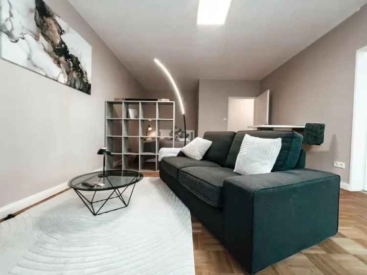Frisch renovierte möblierte 1Zi. Wohnung, Einbauküche, Vollausstattung