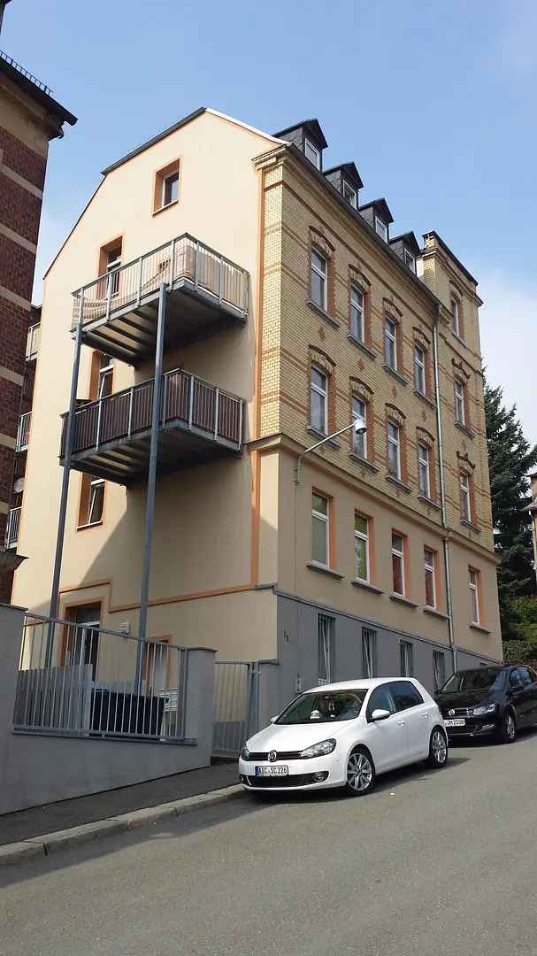 Provisionsfrei! ETW, sanierte 2-Raum Maisonette-Wohnung, Balkon, FBH, vermietet in ruhiger Wohnlage